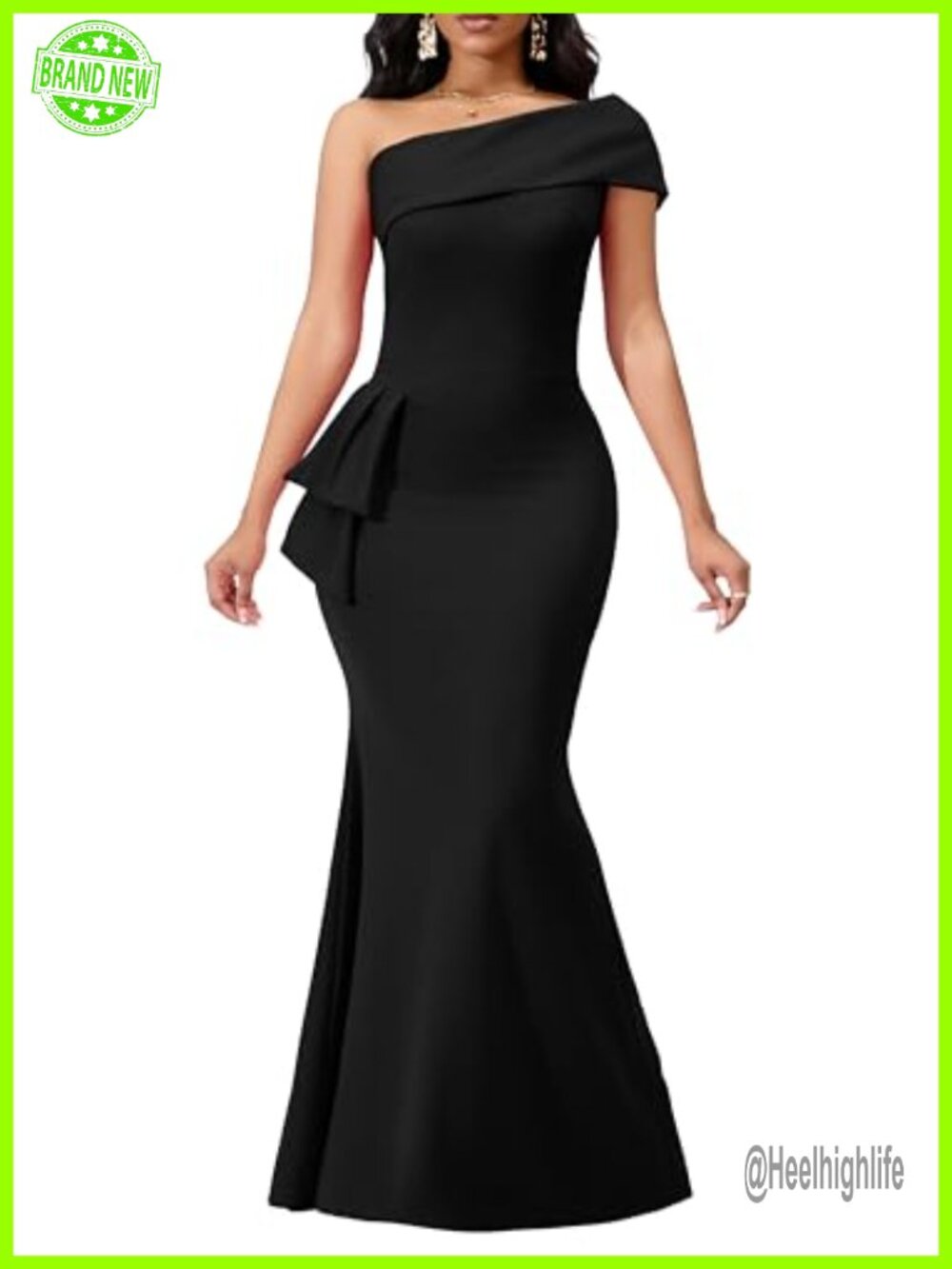 Off Shoulder Mermaid Evening Gown Formal Dress